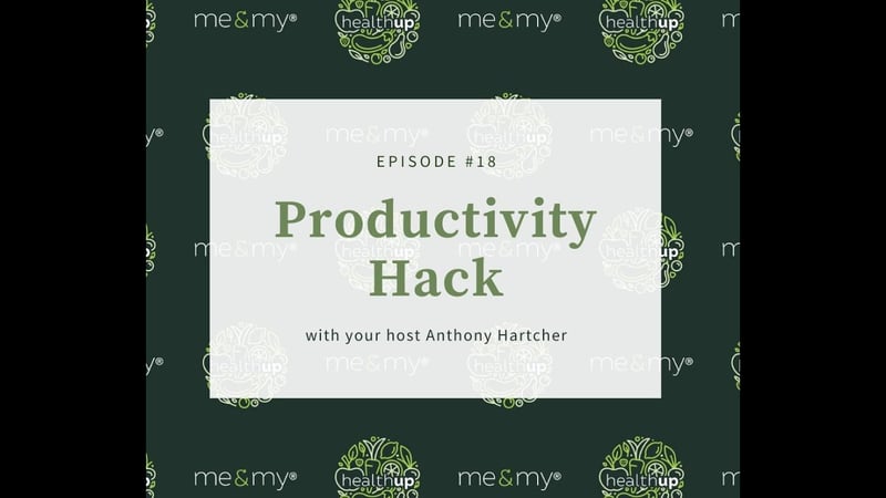 Anthony Hartcher on the Pomodoro Technique as a productivity and health hack