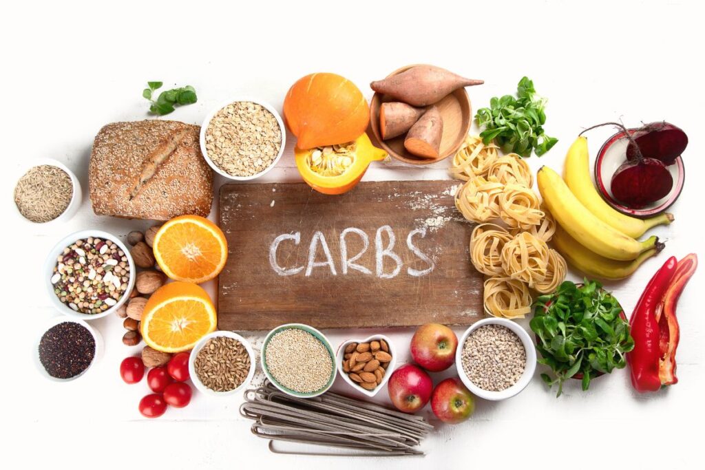 foods with carbohydrates 