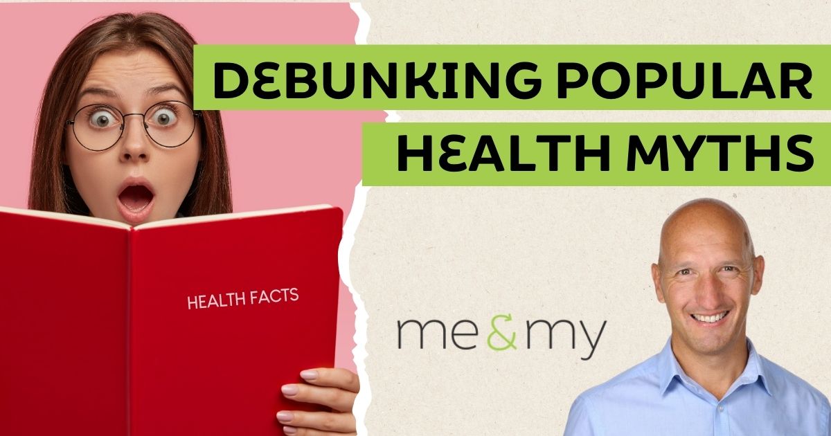 featured image for debunking health myths blog